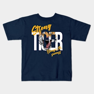 Strong Tiger Kids T-Shirt